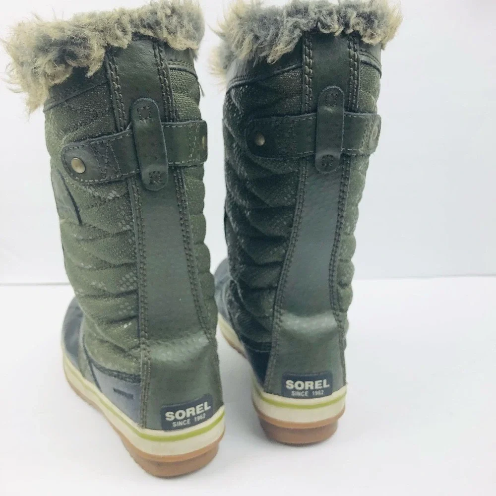 SOREL Tofino II Youth‎ Girl's Peatmoss Winter Boots Weatherproof Size 3